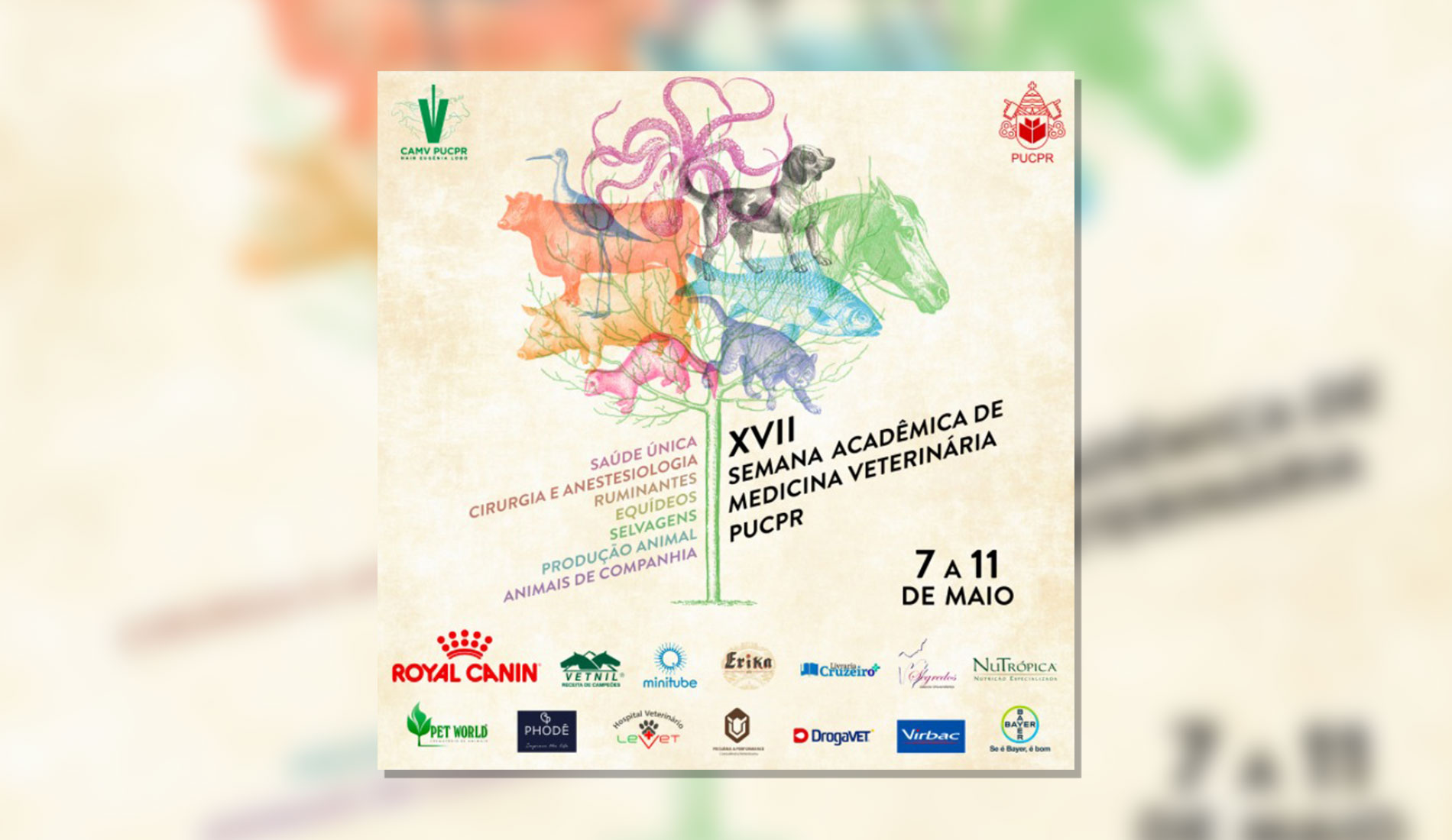 XVII Semana Acadêmica de Medicina Veterinária PUCPR